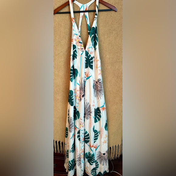 Hommage Multi-Color Floral Print Maxi Dress Size Medium - Picture 2 of 15